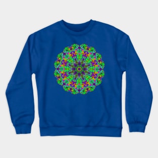 Vibrant Mandala Crewneck Sweatshirt